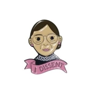 Ruth Bader Ginsburg Pin